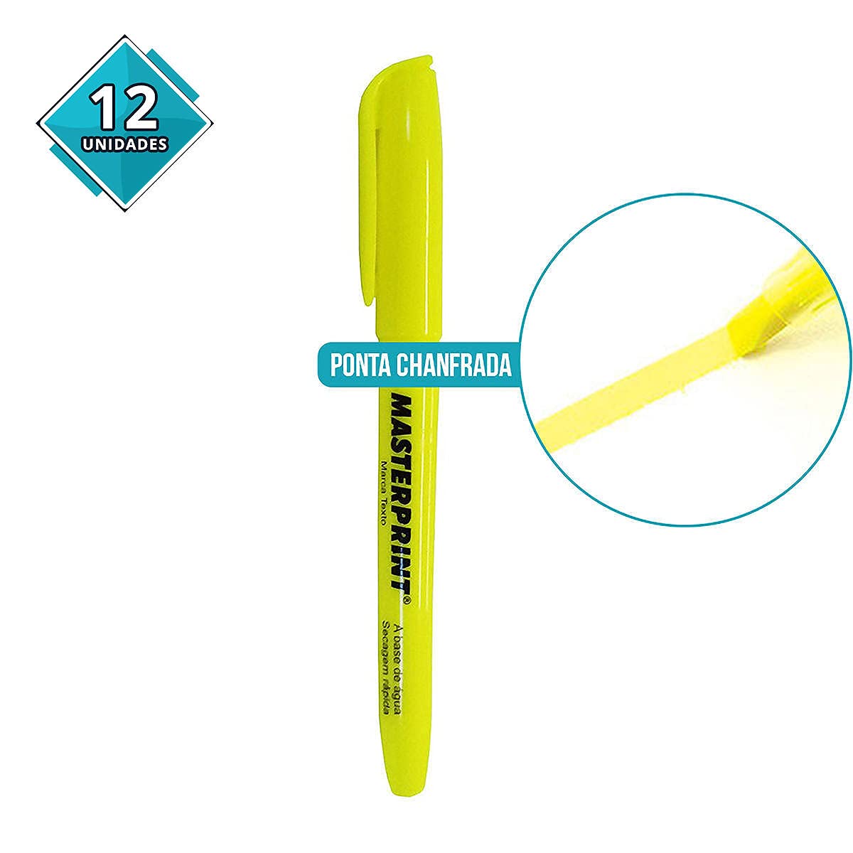 MARCA TEXTO AMARELO MASTER PRINT - Imagem 2